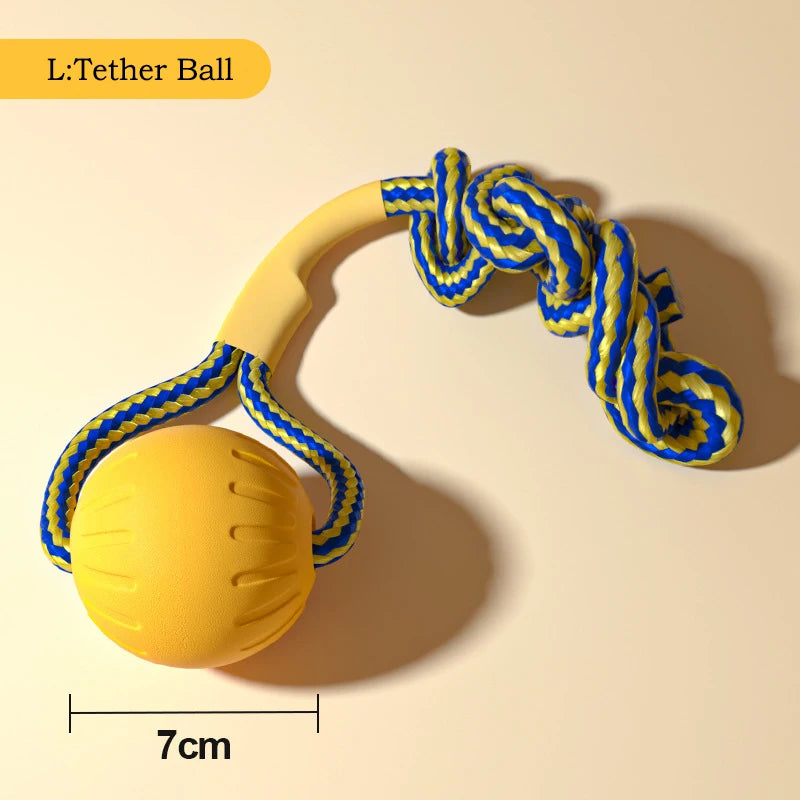 Dog Toy Set – EVA Ball, Flying Disc & Tug Rope