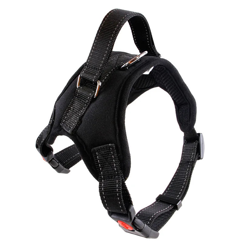 Dog Harness – Reflective Padded Nylon Vest with Quick Release