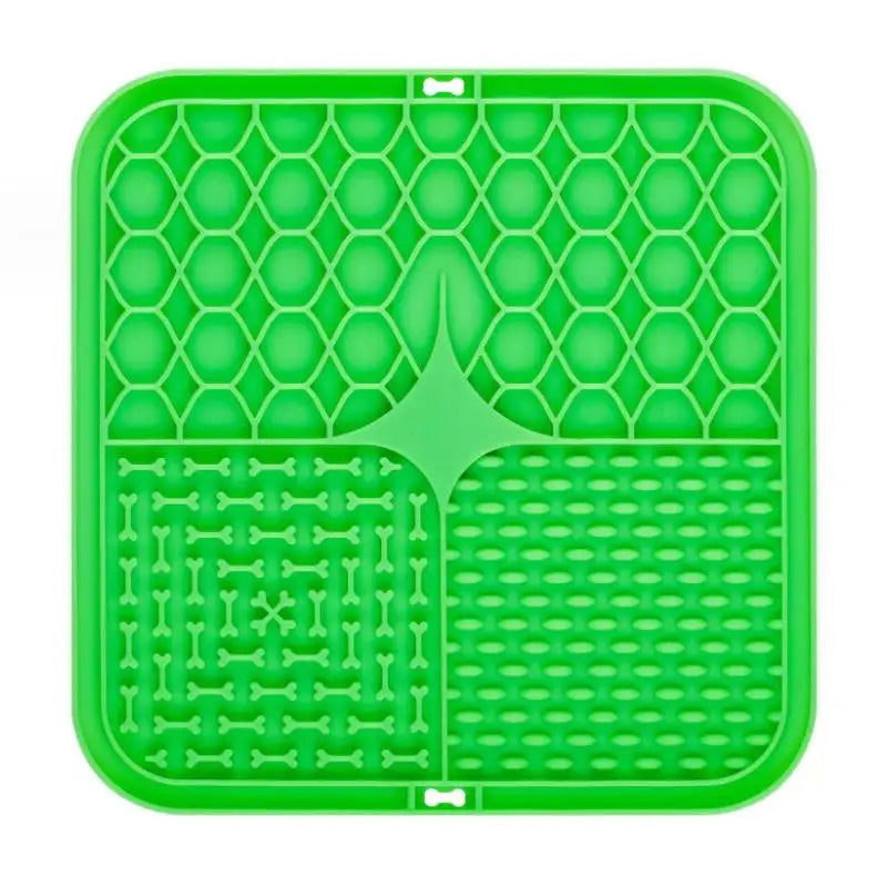 Dog Lick Mat Silicone Slow Feeder for Bathing & Training