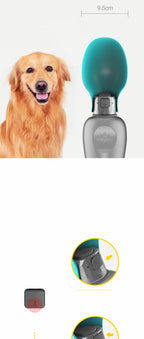 Portable Dog Water Bottle – 800ml  Cup