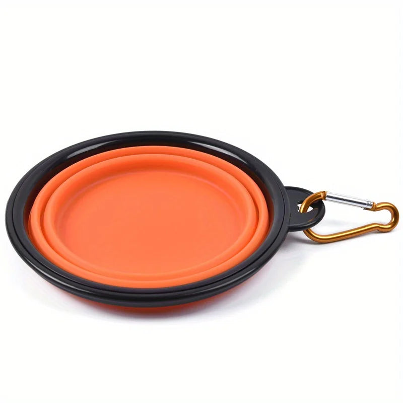 Portable Dog Travel Bowl Folding Food & Water Bowl