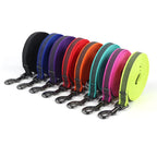 Long Dog Leash Training Lead 1.5M to 15M Lightweight Fiber
