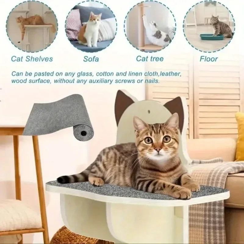 Cat Scratching Mat – Self-Adhesive Sofa & Furniture Protector