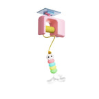 Automatic Interactive Cat Toy with Flying Feather & Elastic Rope
