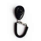 Dog Training Clicker Plastic Adjustable Wrist Strap Pet Trainer