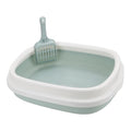 Cat Litter Box – Semi-Closed Toilet Tray with Scoop