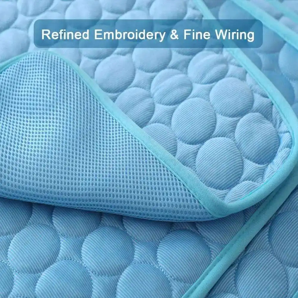Dog Cooling Mat, Reusable Summer Cooling Pad for Dogs & Cats