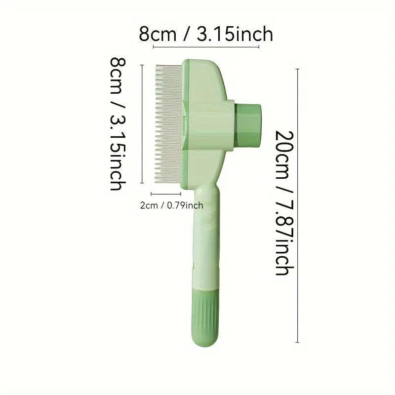 Dog Hair Remover Brush, Pet Grooming Comb for Long Hair
