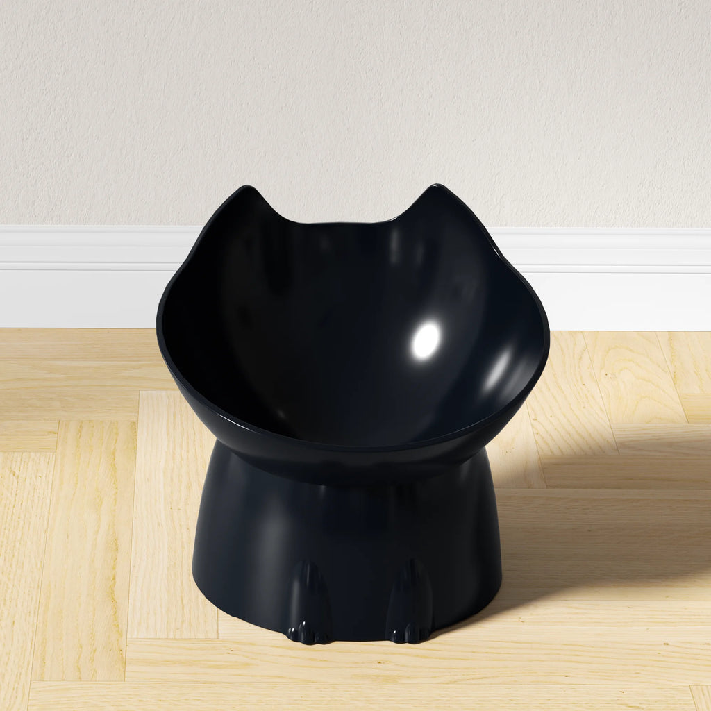 Elevated Cat Bowl – Anti-Tip Raised Feeding Dish