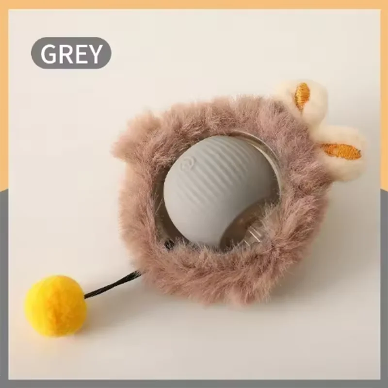Automatic Cat Ball Toy – Rechargeable Rolling Interactive Toy