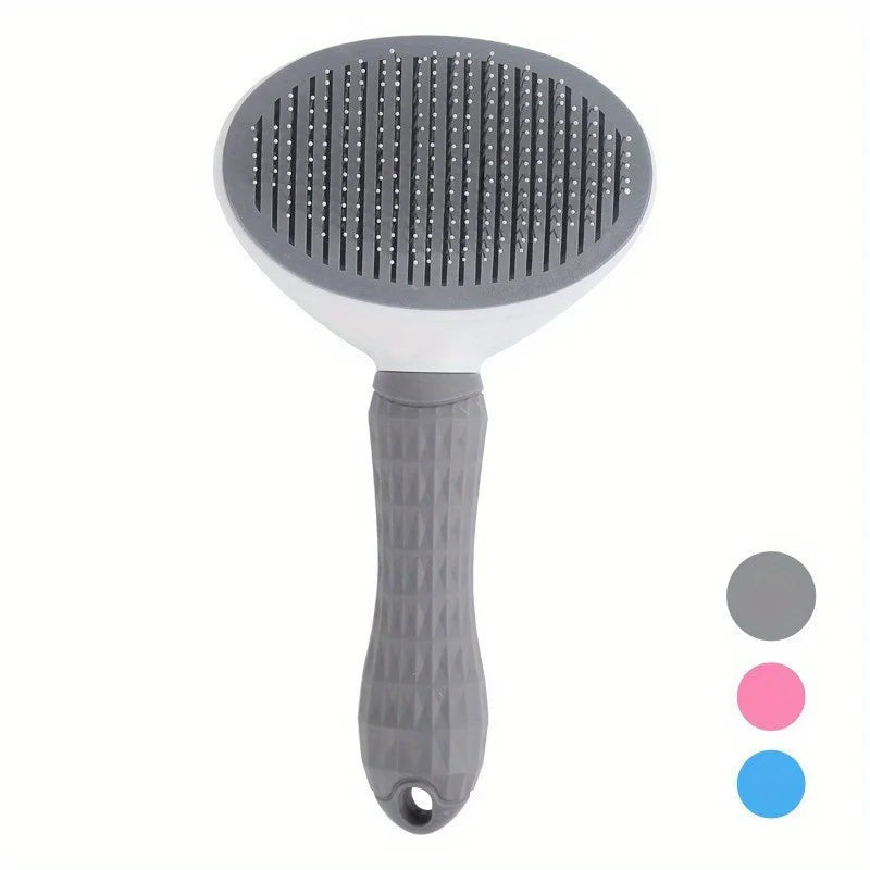 Self Cleaning Slicker Brush, Pet Hair Remover for Dogs & Cats