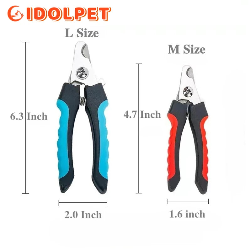Pet Nail Clipper – Stainless Steel Dog & Cat Grooming Tool