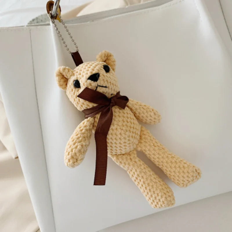Pineapple Bear Plush, 16cm Mini Teddy Bear Stuffed Toy