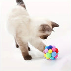 Cat Ball Toy Set – Plush, Woolen & Bell Balls for Cats