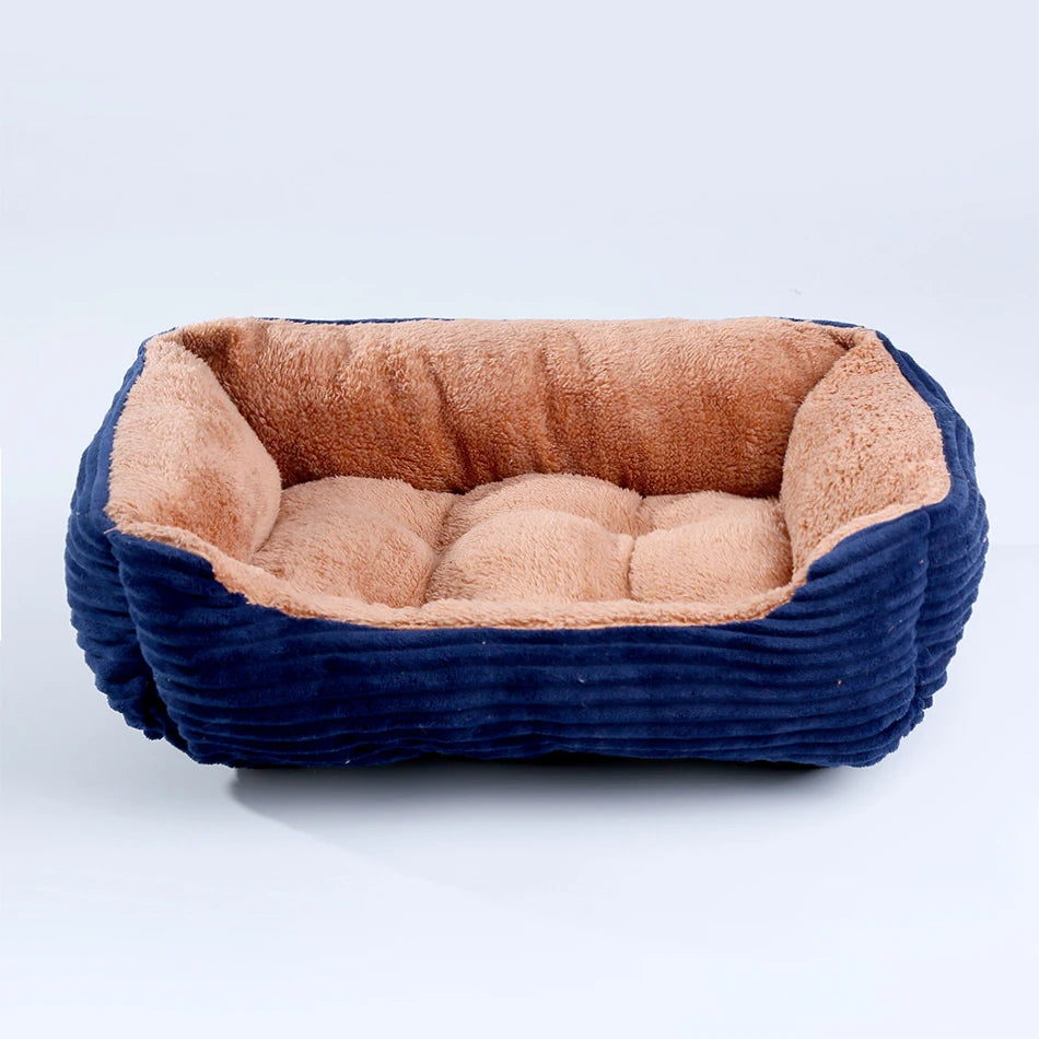Calming Dog Bed – Plush Waterproof Sofa Bed for Small & Medium Pets