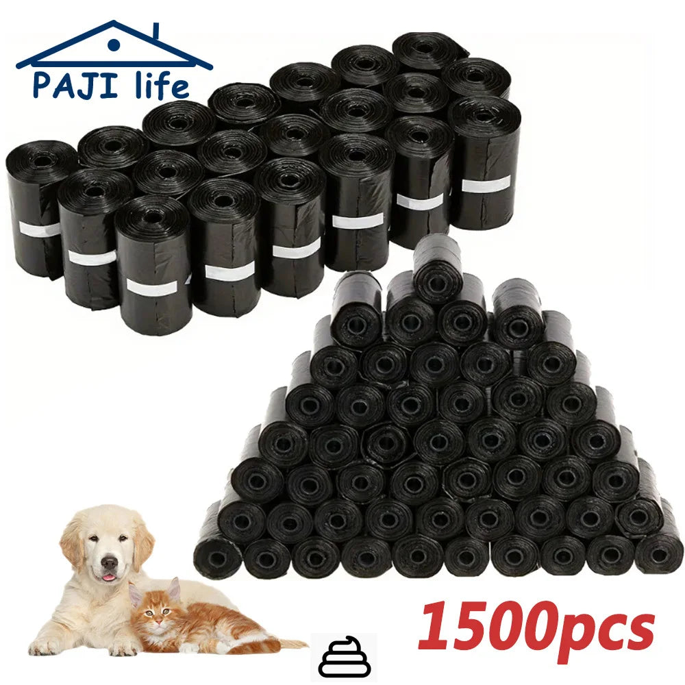 Dog Poop Bags Leak Proof Portable Pet Waste Bags with Dispenser