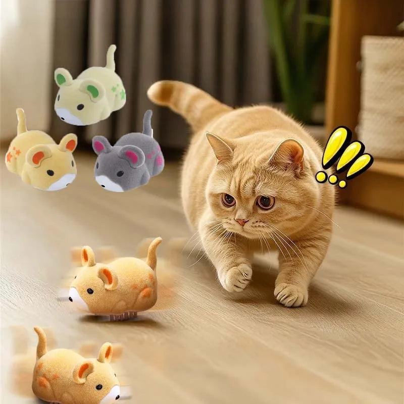 Self Moving Cat Toy – Interactive Electric Mouse Toy
