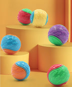 Interactive Dog Toy – Squeaky Ball for Teeth Cleaning