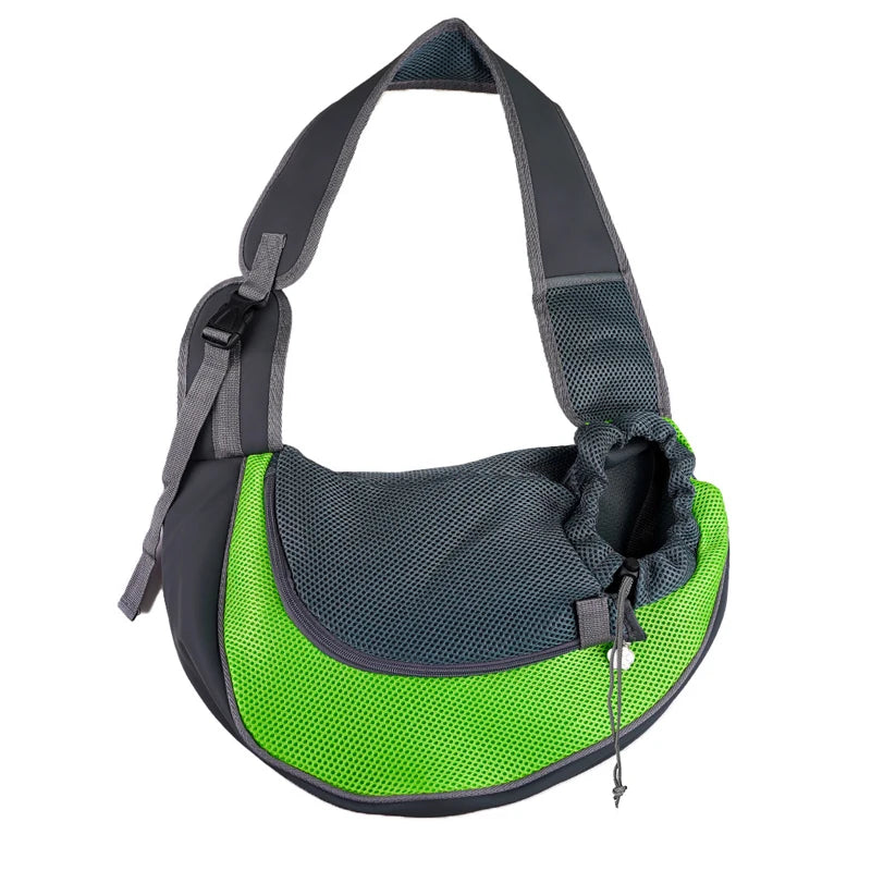 Pet Carrier Sling – Breathable Shoulder Bag for Small Dogs & Cats