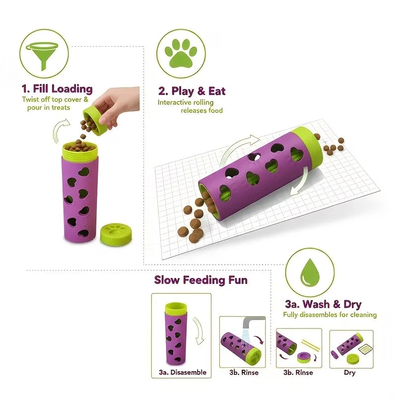 Slow Feeder Dog Toy for Dogs & Cats