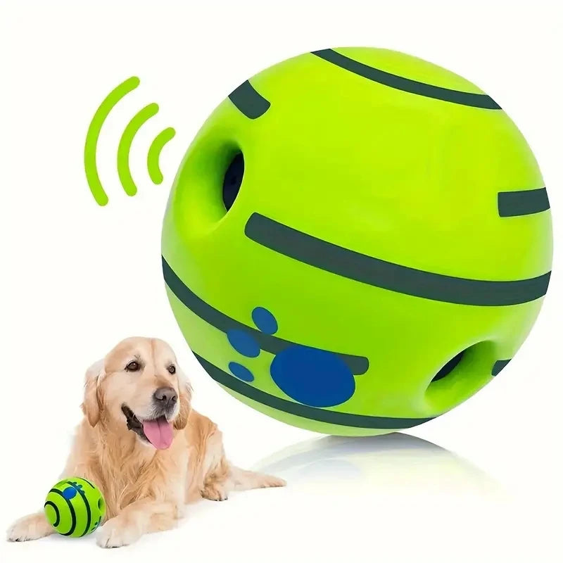 Interactive Dog Ball – Giggle Sound Toy for Training & Play