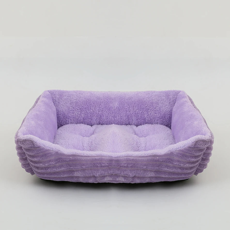 Calming Dog Bed – Plush Waterproof Sofa Bed for Small & Medium Pets