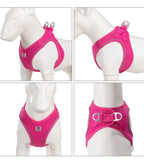 Dog Harness and Leash Set, Adjustable Reflective Puppy Vest