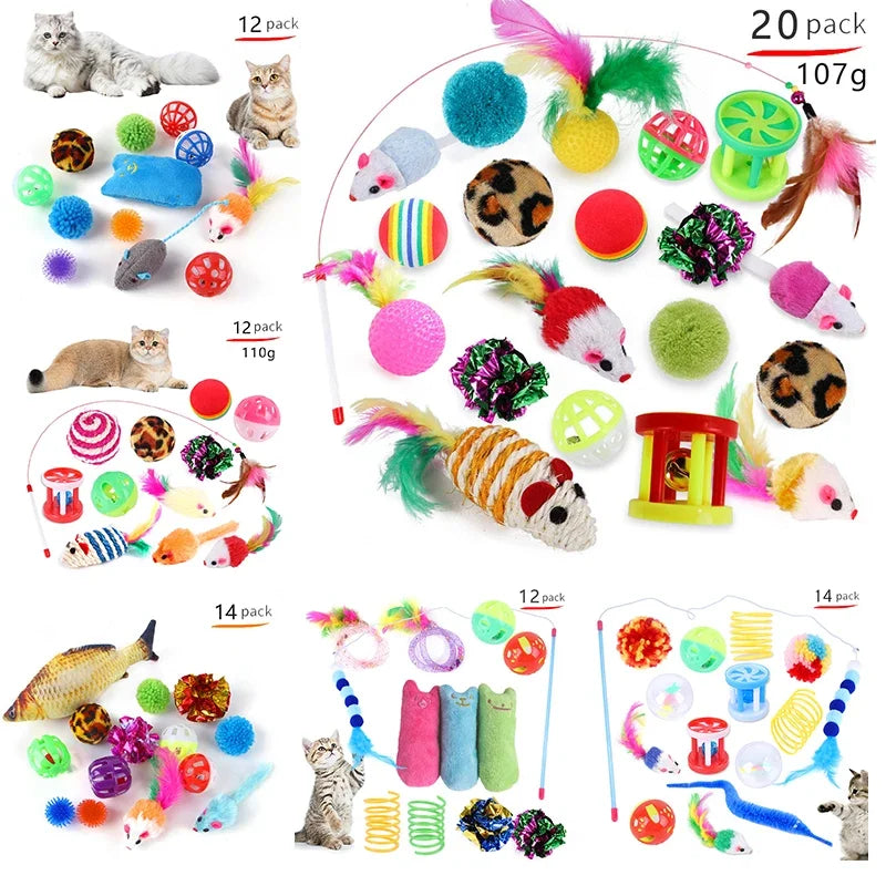 Cat Play Tunnel Mouse Shape Toy for Kittens Indoor Play