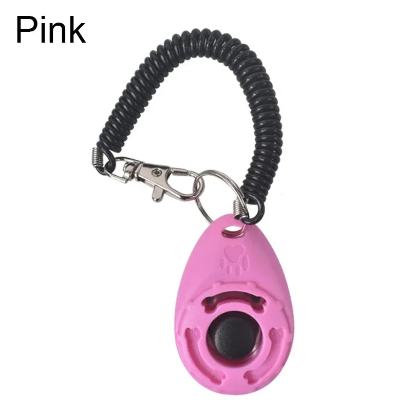 Dog Training Clicker with Wrist Strap, Portable Pet Training Tool