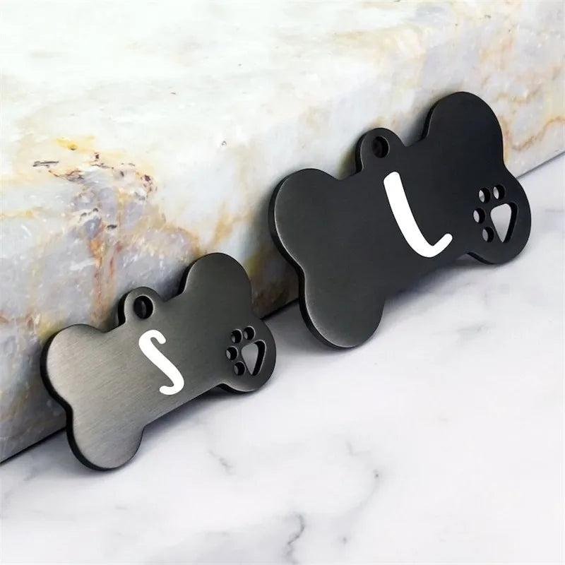 Personalized Dog ID Tag – Engraved Stainless Steel Pet Tag