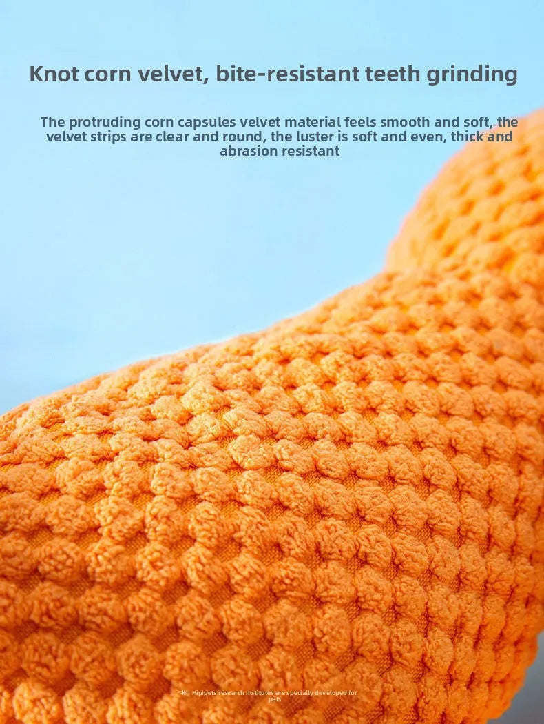 Plush Squeaky Dog Toy – Elephant, Fox & Puppy Designs