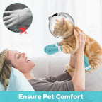 Cat Muzzle for Grooming, Anti-Bite Cover with 4 Paw Shoes
