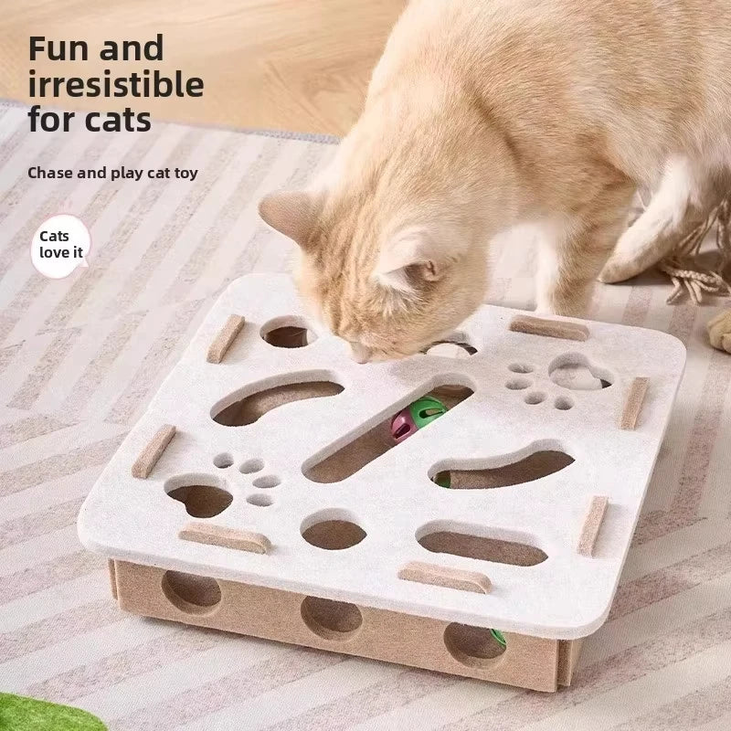 Cat Puzzle Toy Interactive Exercise Ball Toy for Indoor Cats