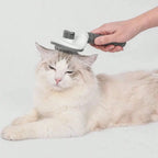 Self Cleaning Pet Hair Brush – Dog & Cat Grooming Slicker