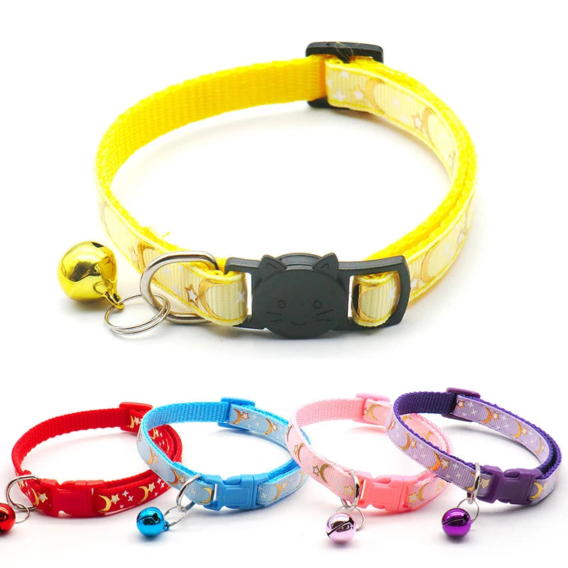 Reflective Cat Collar – Adjustable Breakaway Collar with Bell