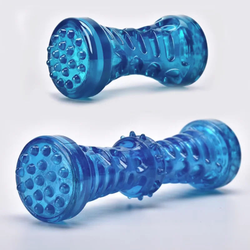 Dog Teething Toy, TPR Chew Stick & Treat Dispensing Toy