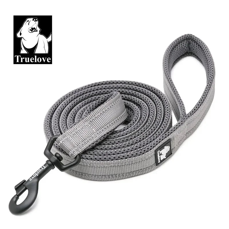 Nylon Dog Leash – Reflective Padded 200cm Walking Lead