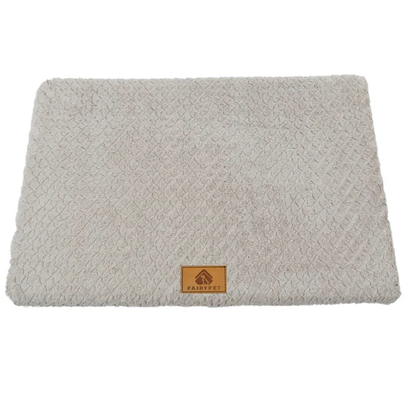 Orthopedic Dog Bed – Washable Crate Bed with Removable Cover