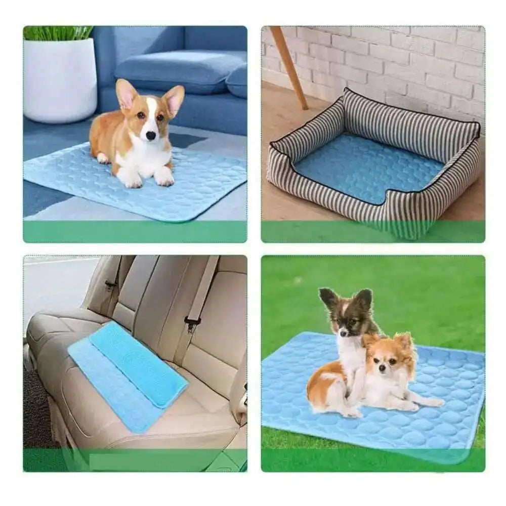 Dog Cooling Mat, Reusable Summer Cooling Pad for Dogs & Cats