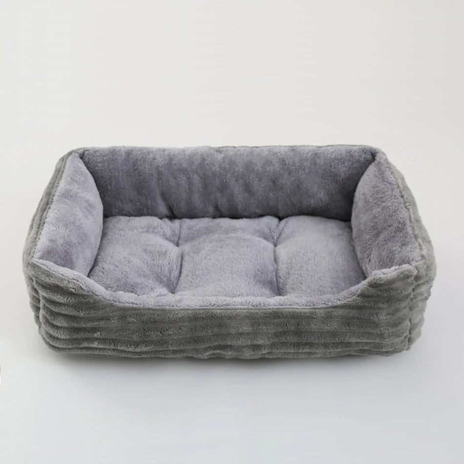 Calming Dog Bed – Plush Waterproof Sofa Bed for Small & Medium Pets