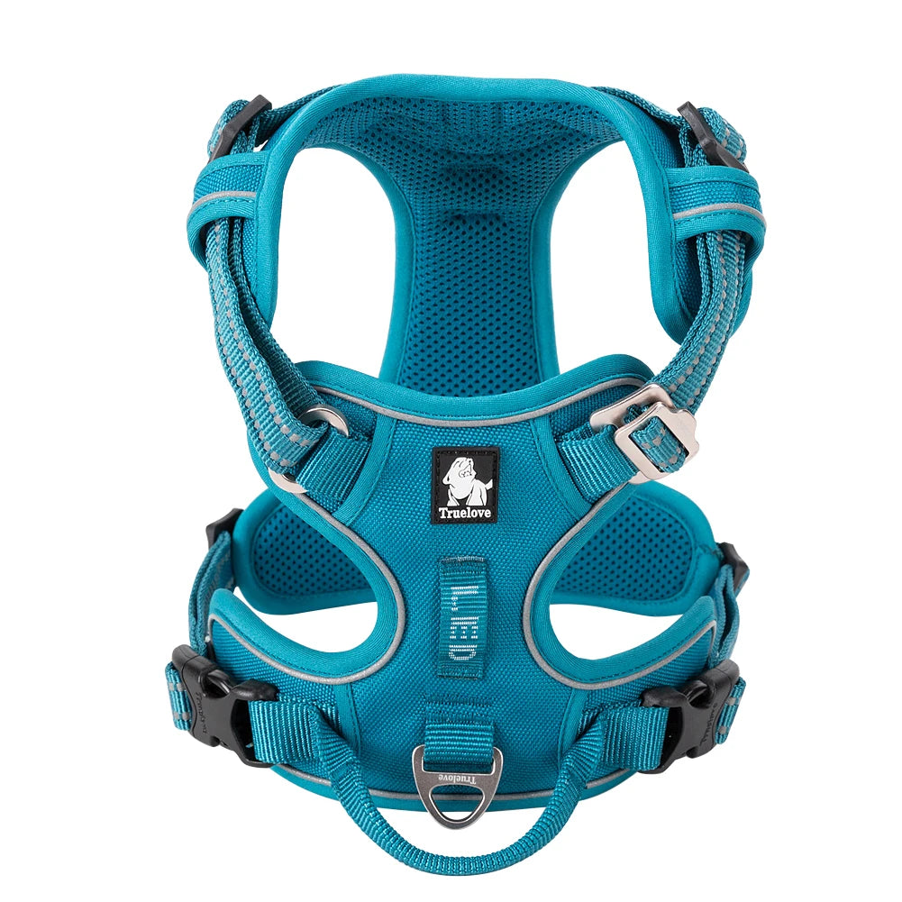 Reflective Dog Harness – Padded Outdoor Vest for All Sizes