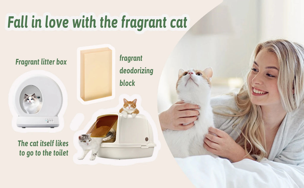 Cat Litter Deodorizer Replacement – Self-Cleaning Litter Box Accessory
