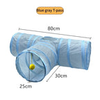Foldable Cat Tunnel Interactive Indoor Toy