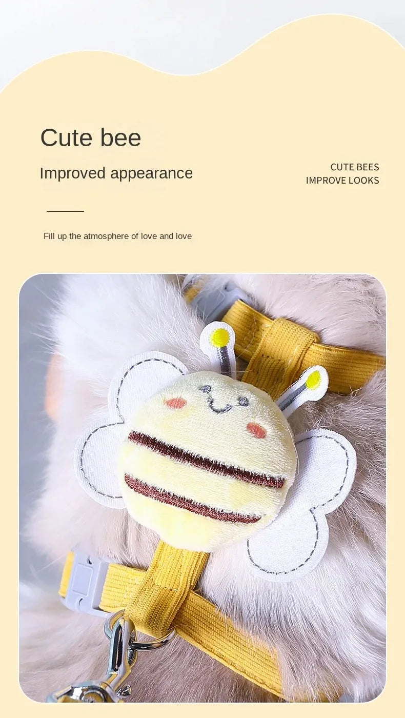 Cat Harness and Leash Set, Adjustable Walking Vest for Cats