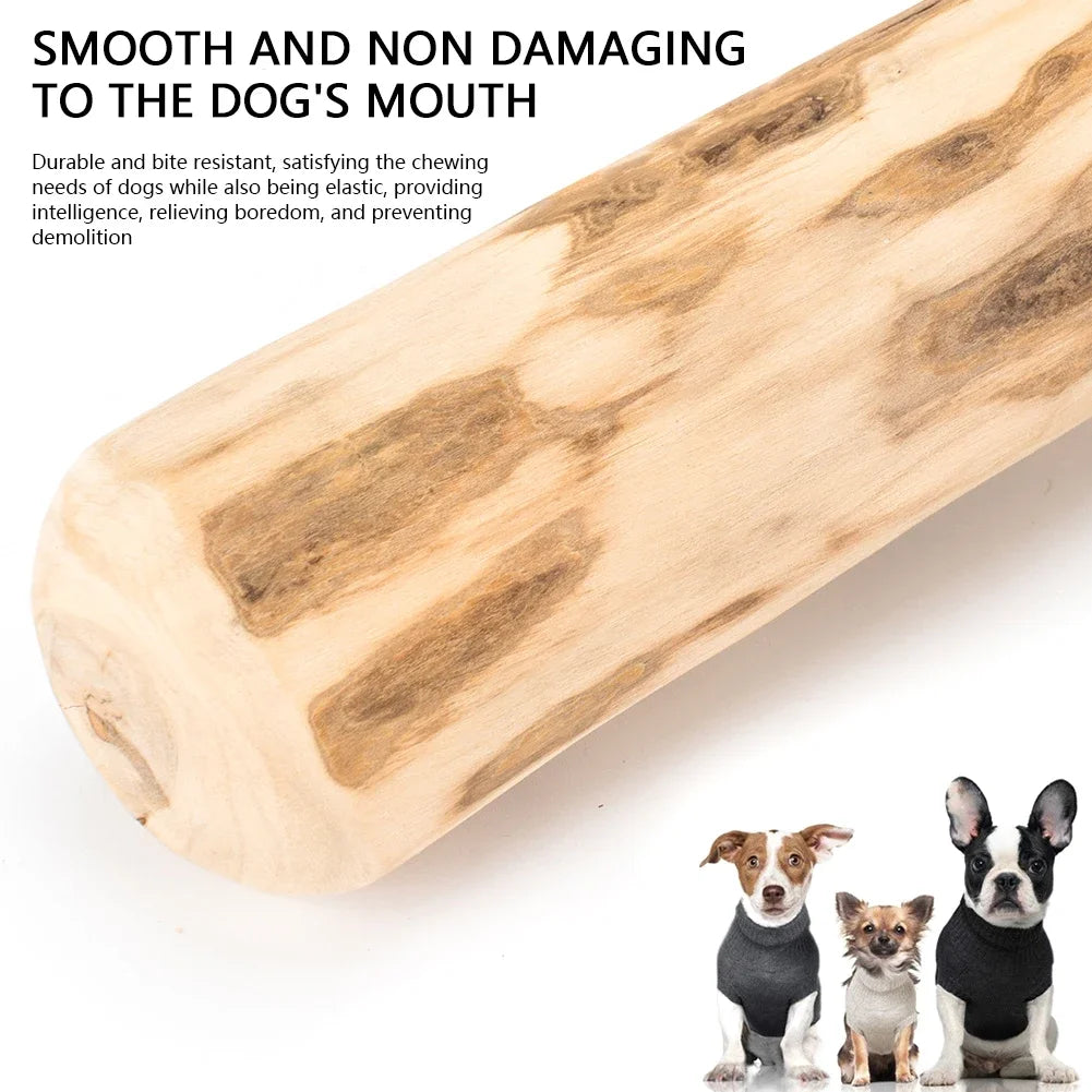 Wood Dog Chew Toy Natural Coffee Wood Chew Stick