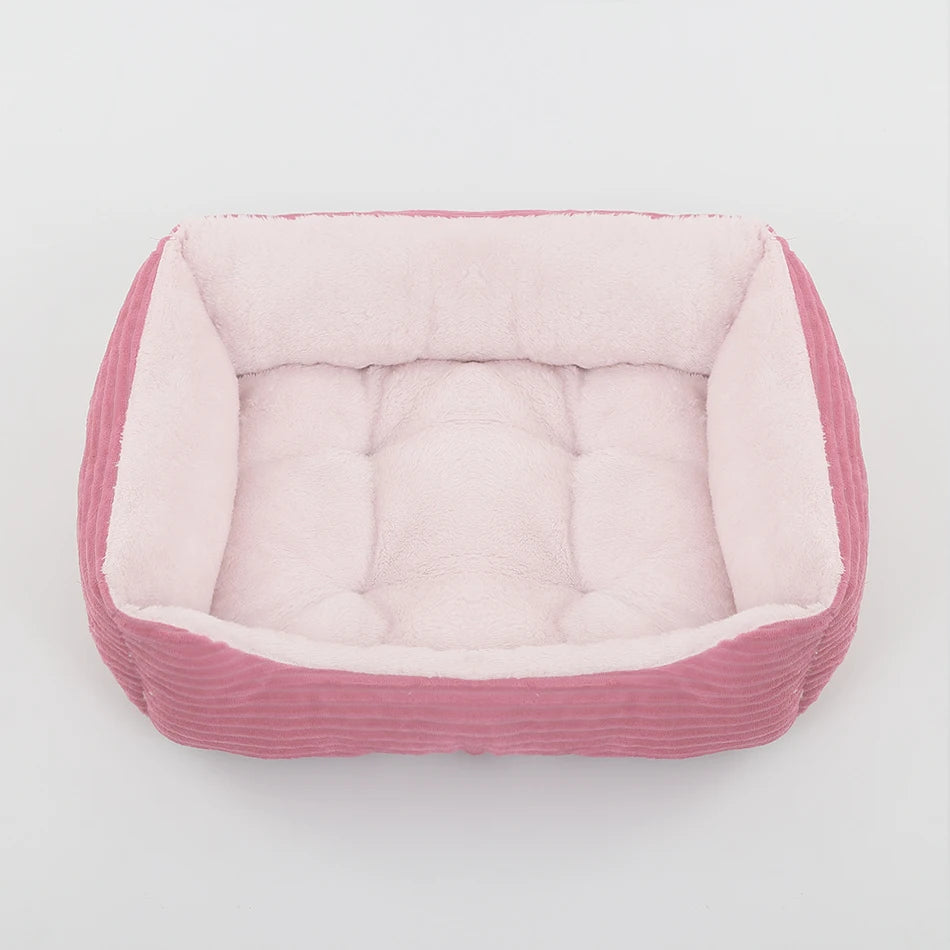 Calming Dog Bed – Plush Waterproof Sofa Bed for Small & Medium Pets