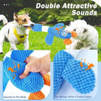 Plush Dog Toy – Squeaky Interactive Chew Toy for Pets
