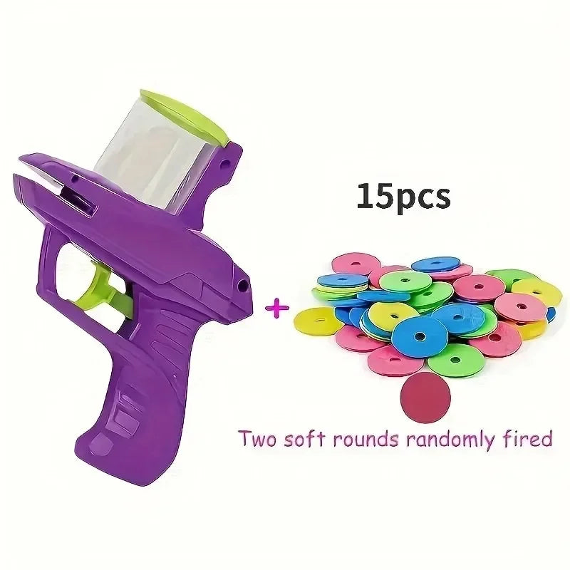 Interactive Frisbee Dog Toy – Foam Chase Toy with 15 Discs