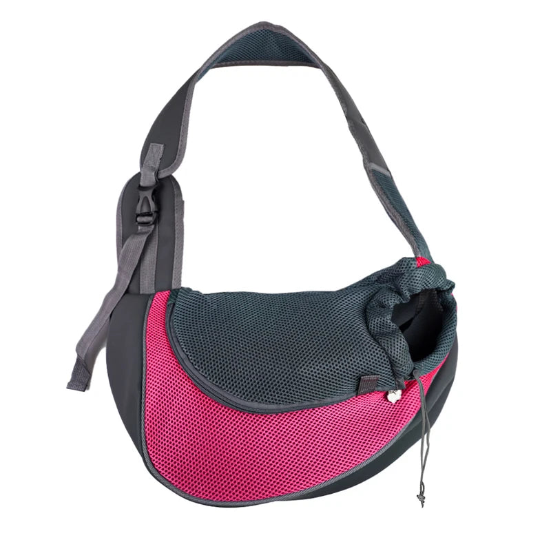 Pet Carrier Sling – Breathable Shoulder Bag for Small Dogs & Cats