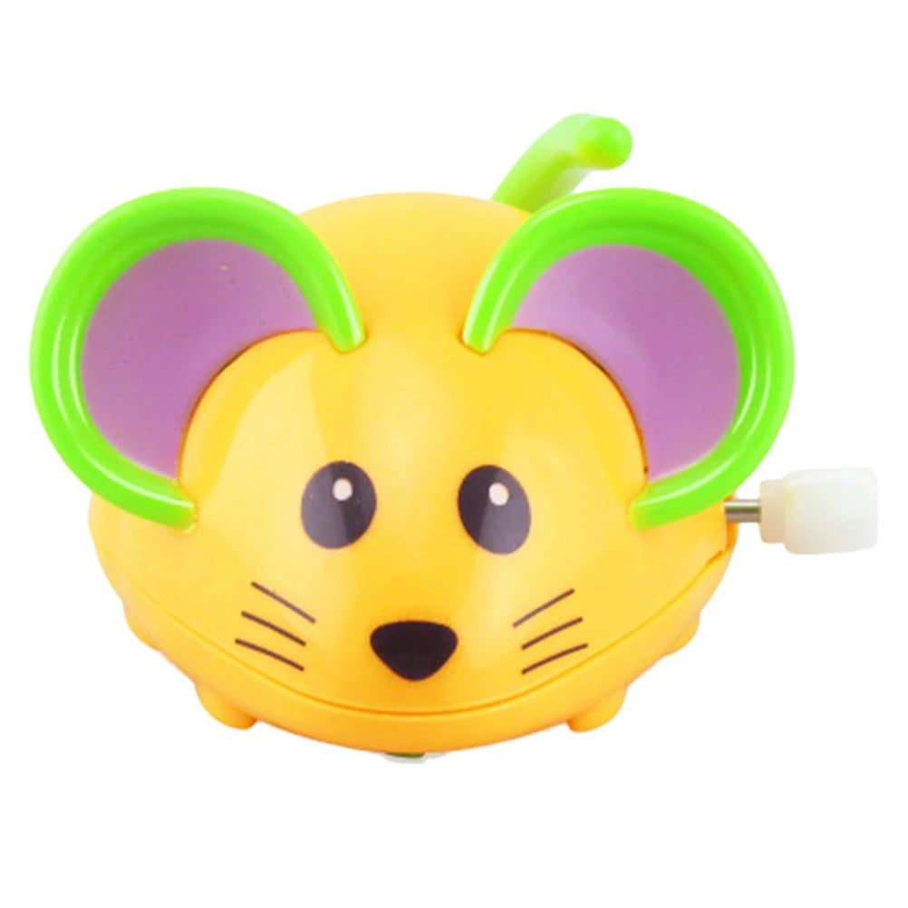 Wind Up Rat Toy – Cartoon Clockwork Mouse Toy for Kids & Gifts